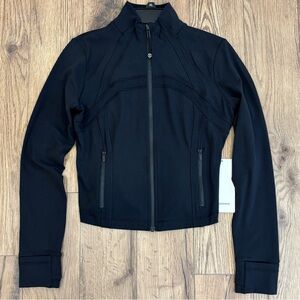 NWT Lululemon Define Cropped Jacket Nulu In Black Size 10
